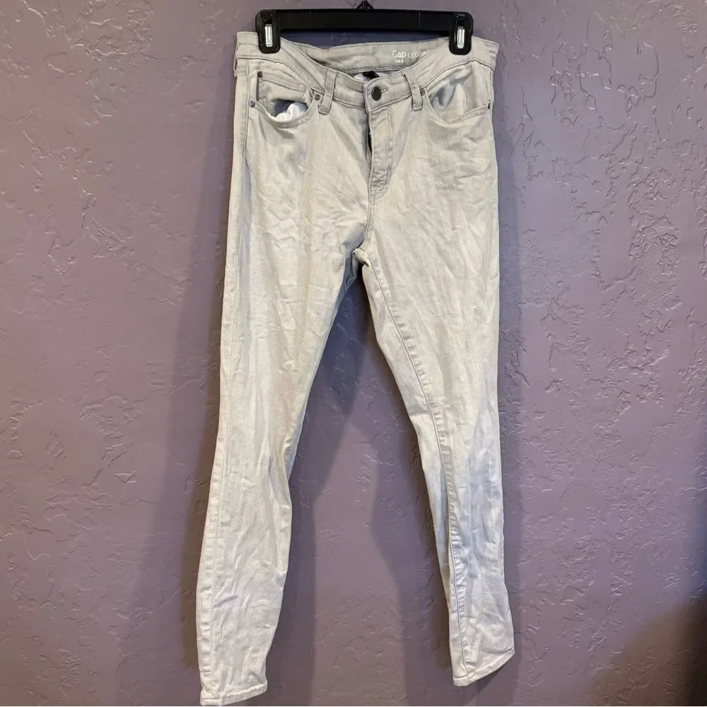 GAP Women's Skinny Jeans - Gray 6❤️